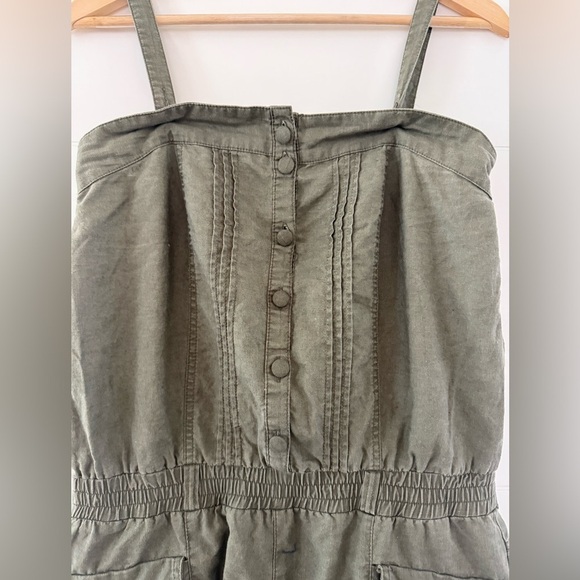 F&F Limited Edition Linen & Cotton Short Romper, size 10. - Picture 3 of 9